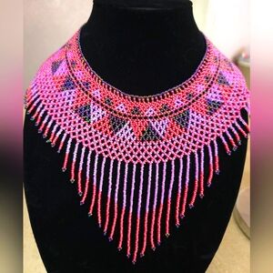 Vibrant Beaded Necklace